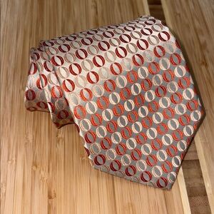 Laurant Bennet Mens Necktie –‎ Geometric Circles Classic Formal